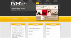 Desktop Screenshot of beesobusy.com